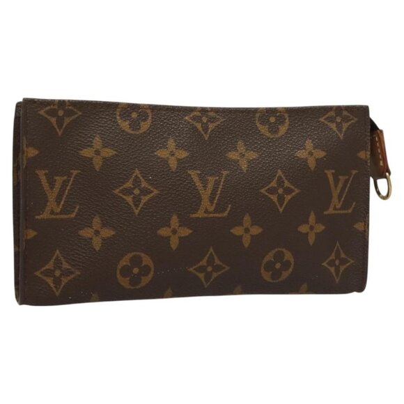 LOUIS VUITTON Monogram Bucket GM Accessory Pouch LV Auth bs26529 - Picture 1 of 16